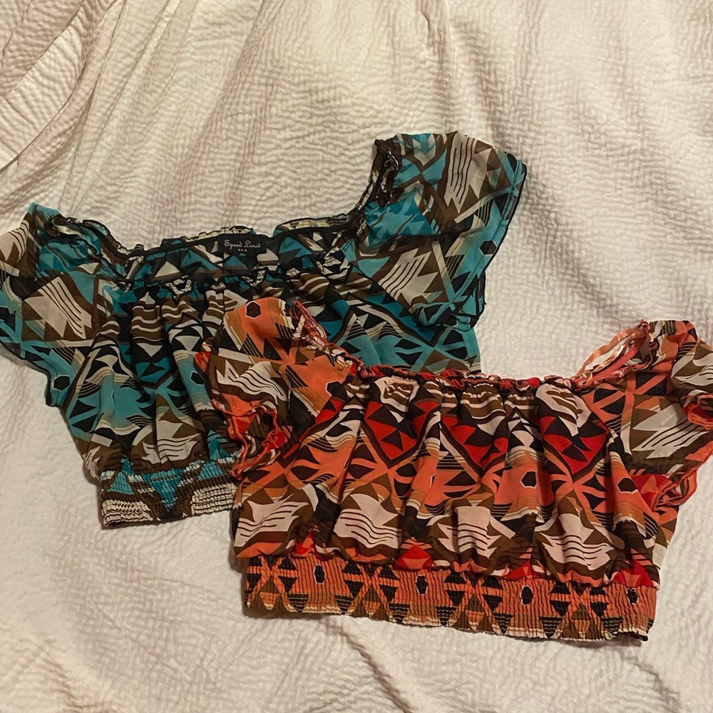 ☀️ SPRING SALE ☀️ Bundle Aztec crop top